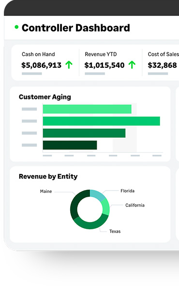 Screenshot of a General Sage Dashboard